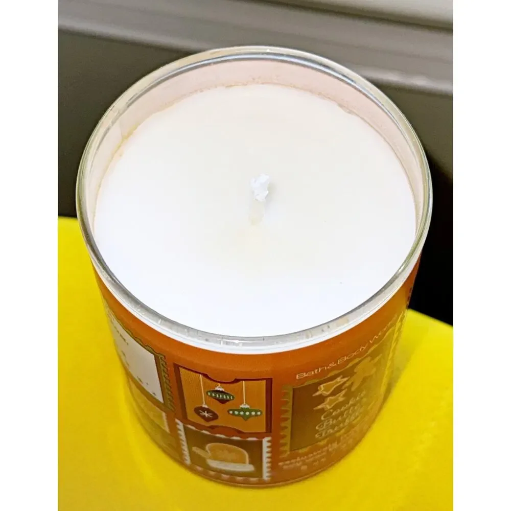 Lot of 3 Bath & Body Works Cookie Butter Truffle Single Wick Candle